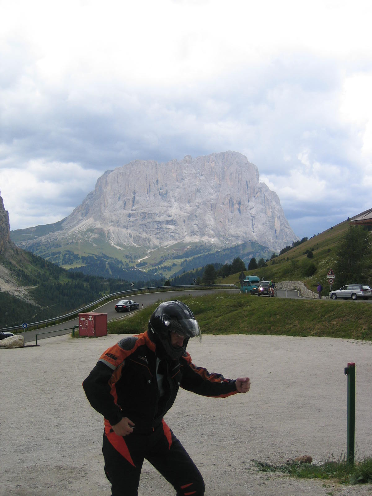 Rockin on Langkofel
