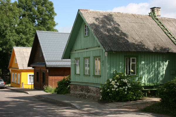 Fischerdorf in Lettland