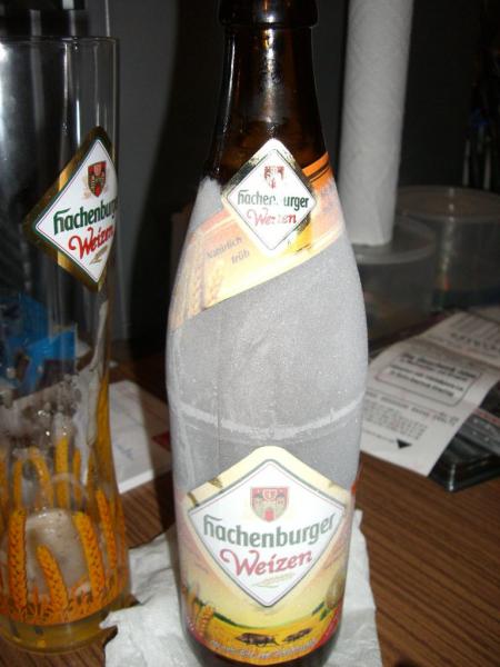 Kaltes Weizenbier