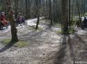 Stau im Wald